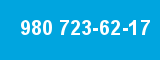 980 723-62-17 980 723-62-17